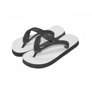 Child Flip Flops Black Small